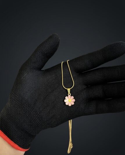 Pink Petal Bloom Pendant